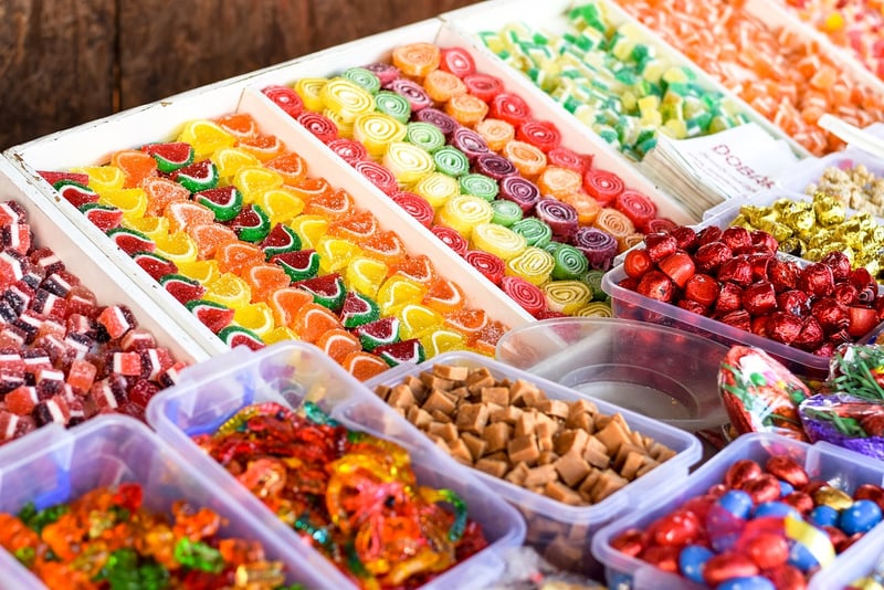 Assortment of sweets